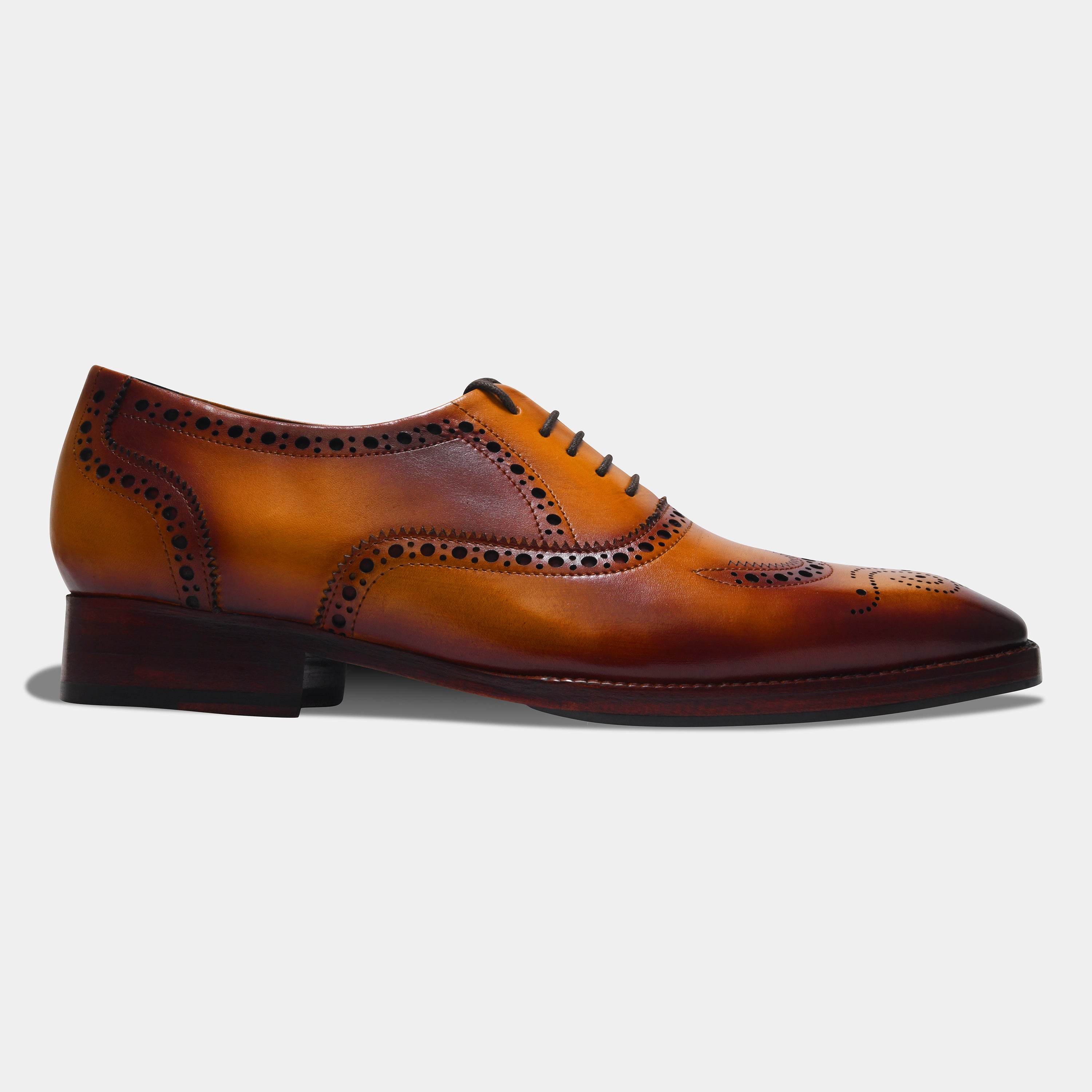 GODFATHER LACEUP | BROGUE TAN