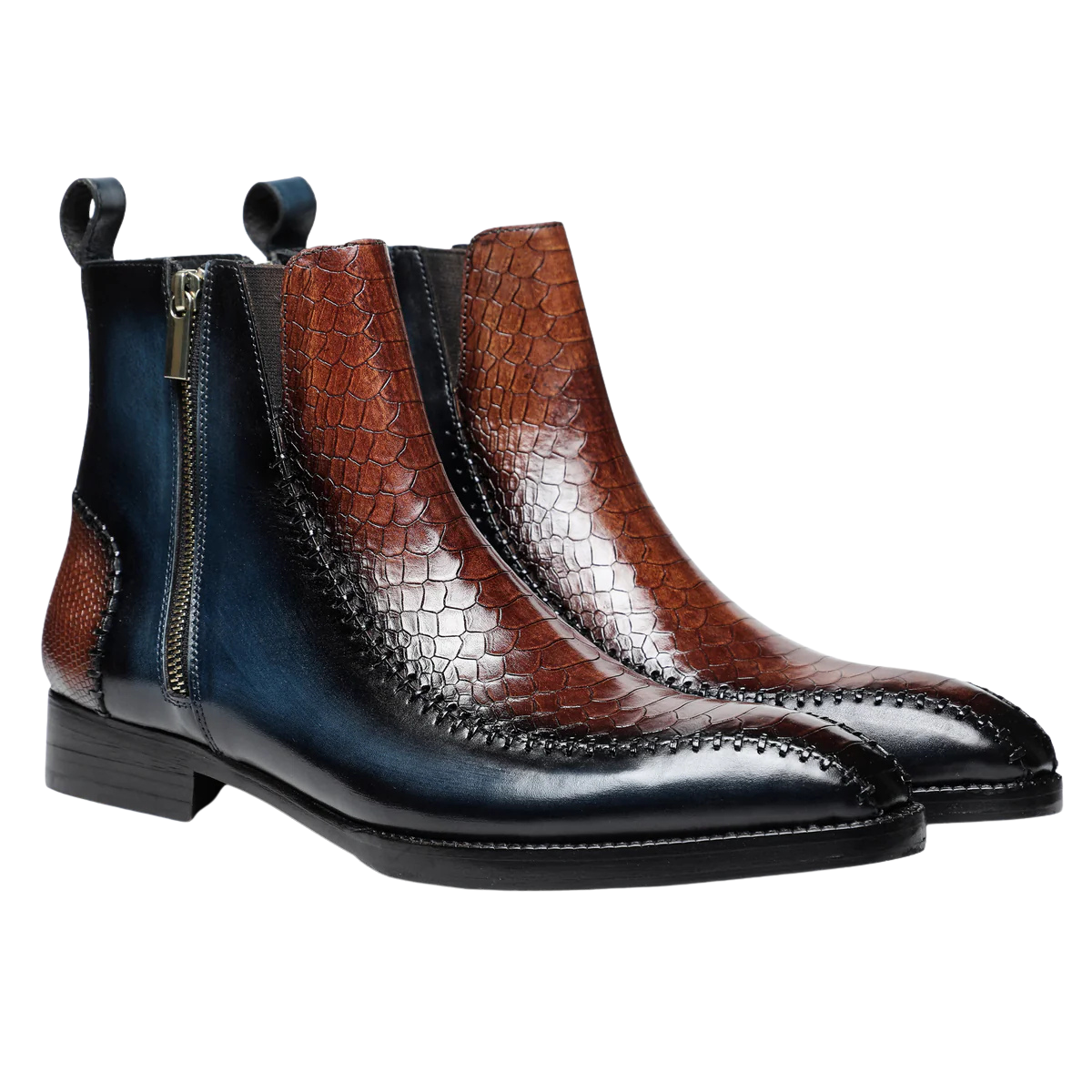 CAPO NERO BOOT | BLUE BROWN