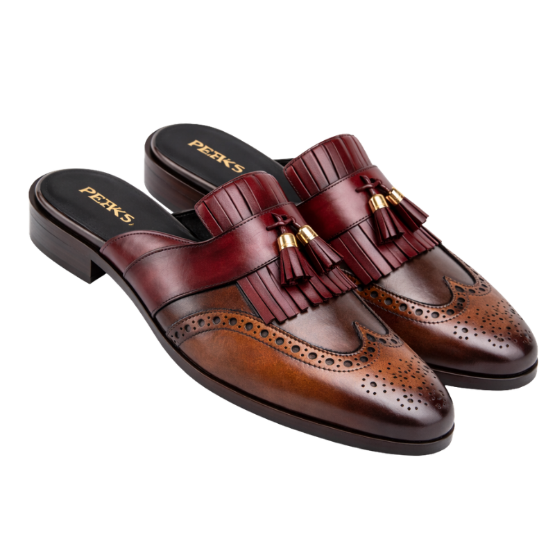 Vice Emperor Mule | Brown Red