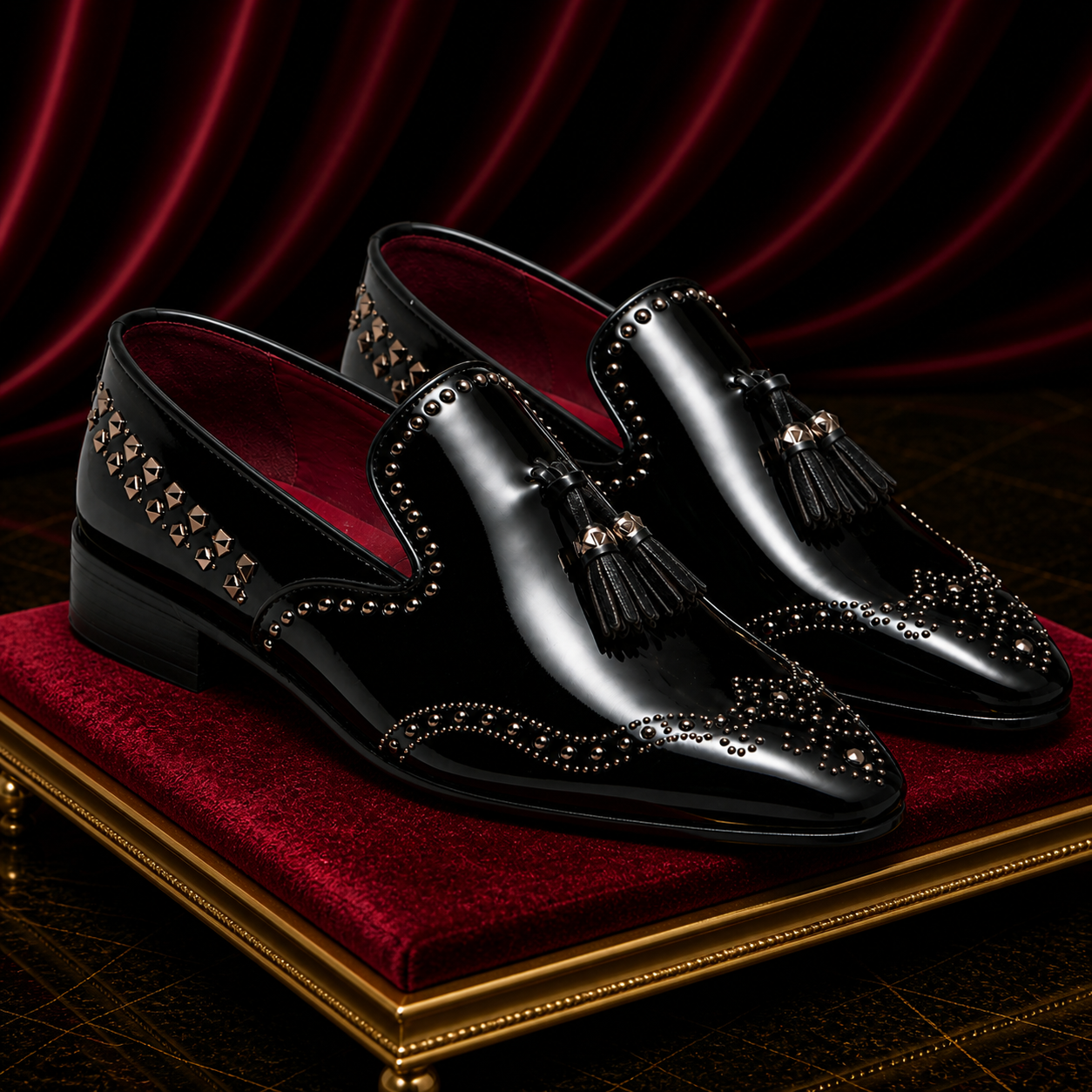 Black Sigil LOAFER | BLACK