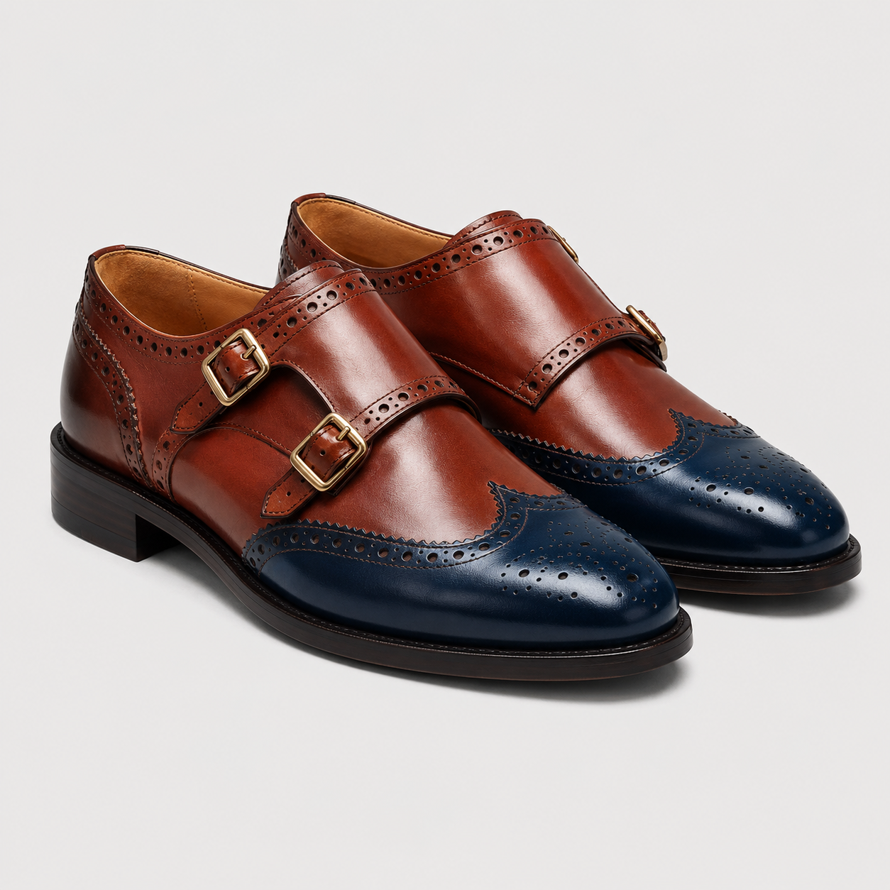 VELLARO MONK | BROWN BLUE