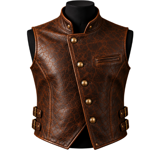 VITTORIAN VEST | BROWN