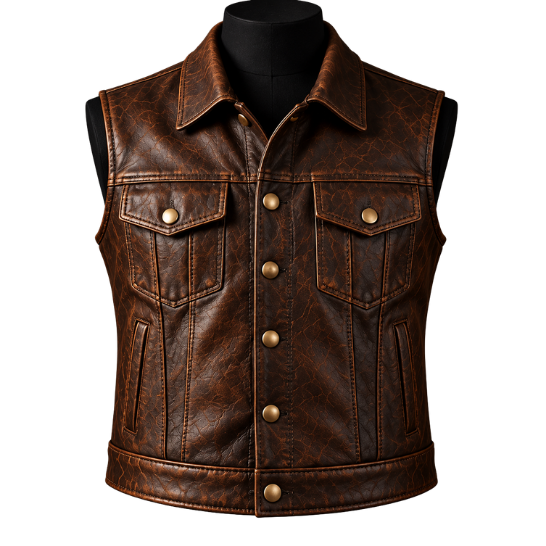 DOMINION VEST | BROWN