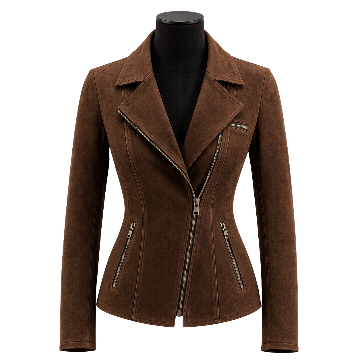 LA REINA SUEDE JACKET | BROWN