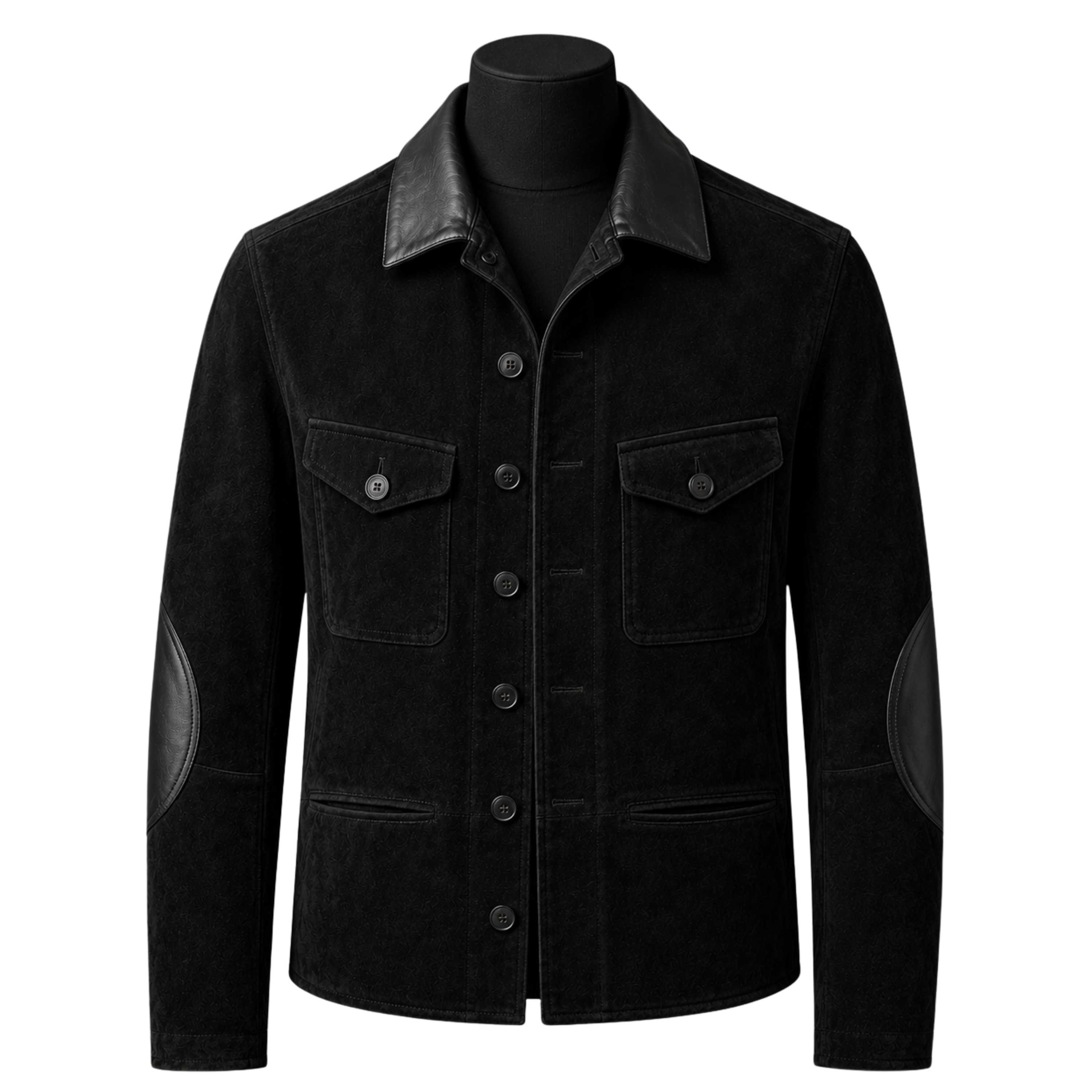 VALOR SUEDE JACKET | BLACK