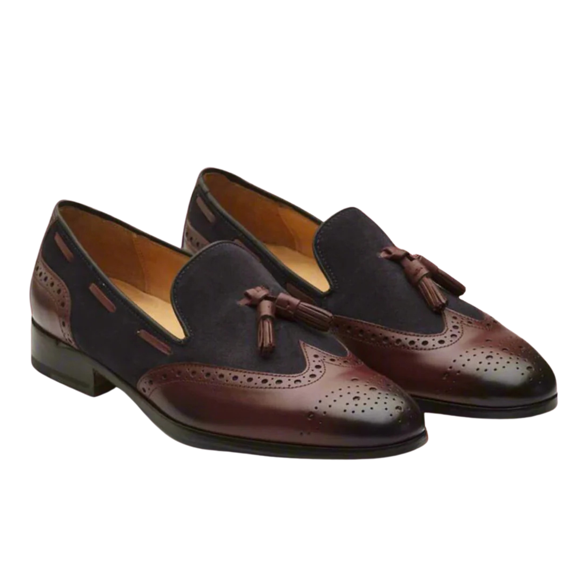 CHARLES TASSEL LOAFER | WOOD BROWN