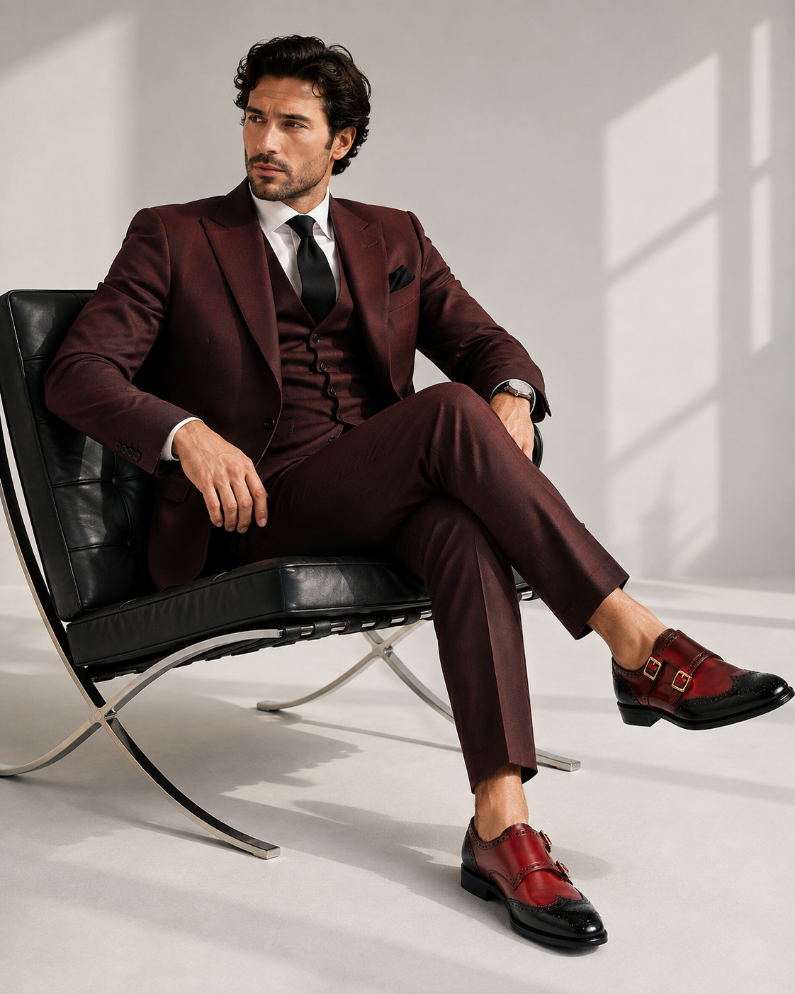 MONTREUX MONK | BLACK RED