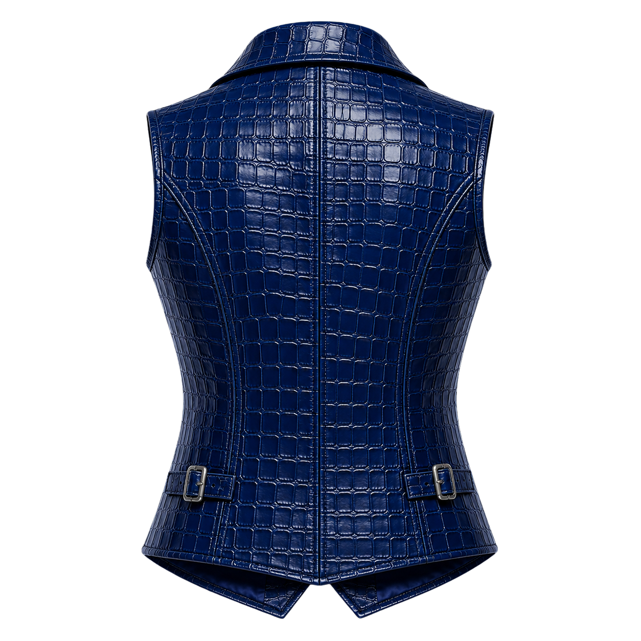 THE BOSS CROCO VEST | BLUE