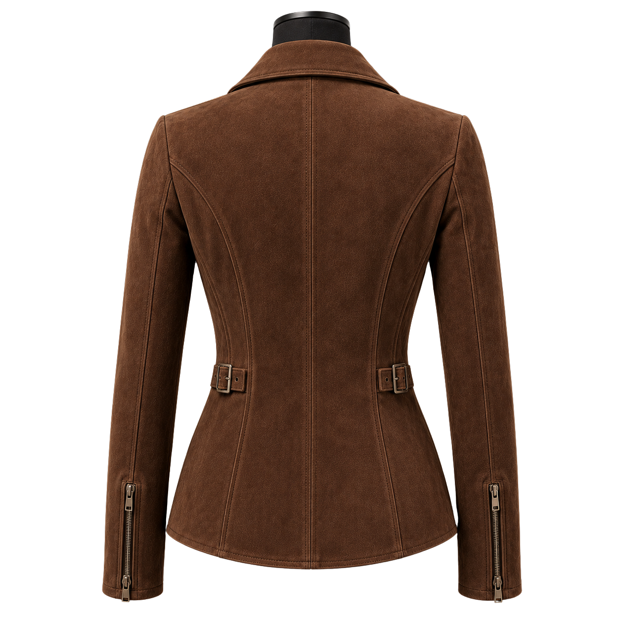 LA REINA SUEDE JACKET | BROWN