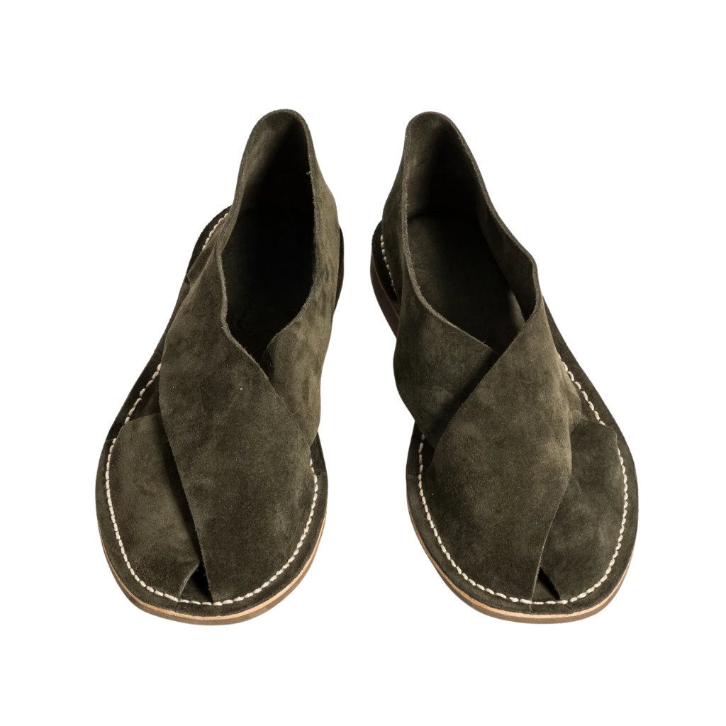 Scarlet Vendetta Sandal | Green