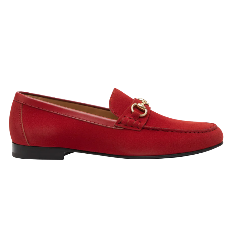 Montavio Suede Loafer | Red