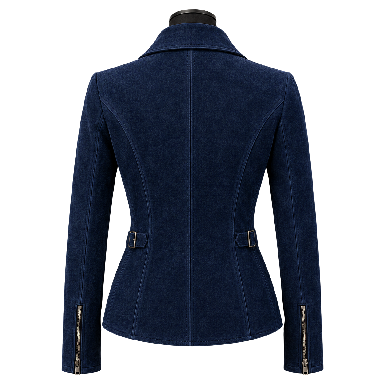 LA REINA SUEDE JACKET | BLUE
