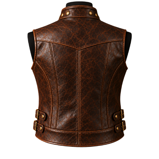 EVANDER VEST | BROWN