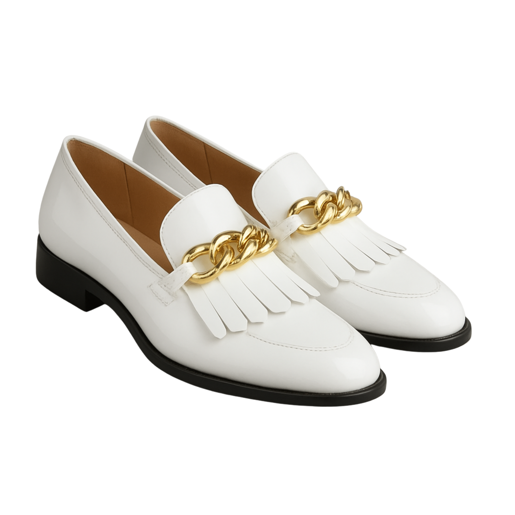CURLY LOAFER | WHITE