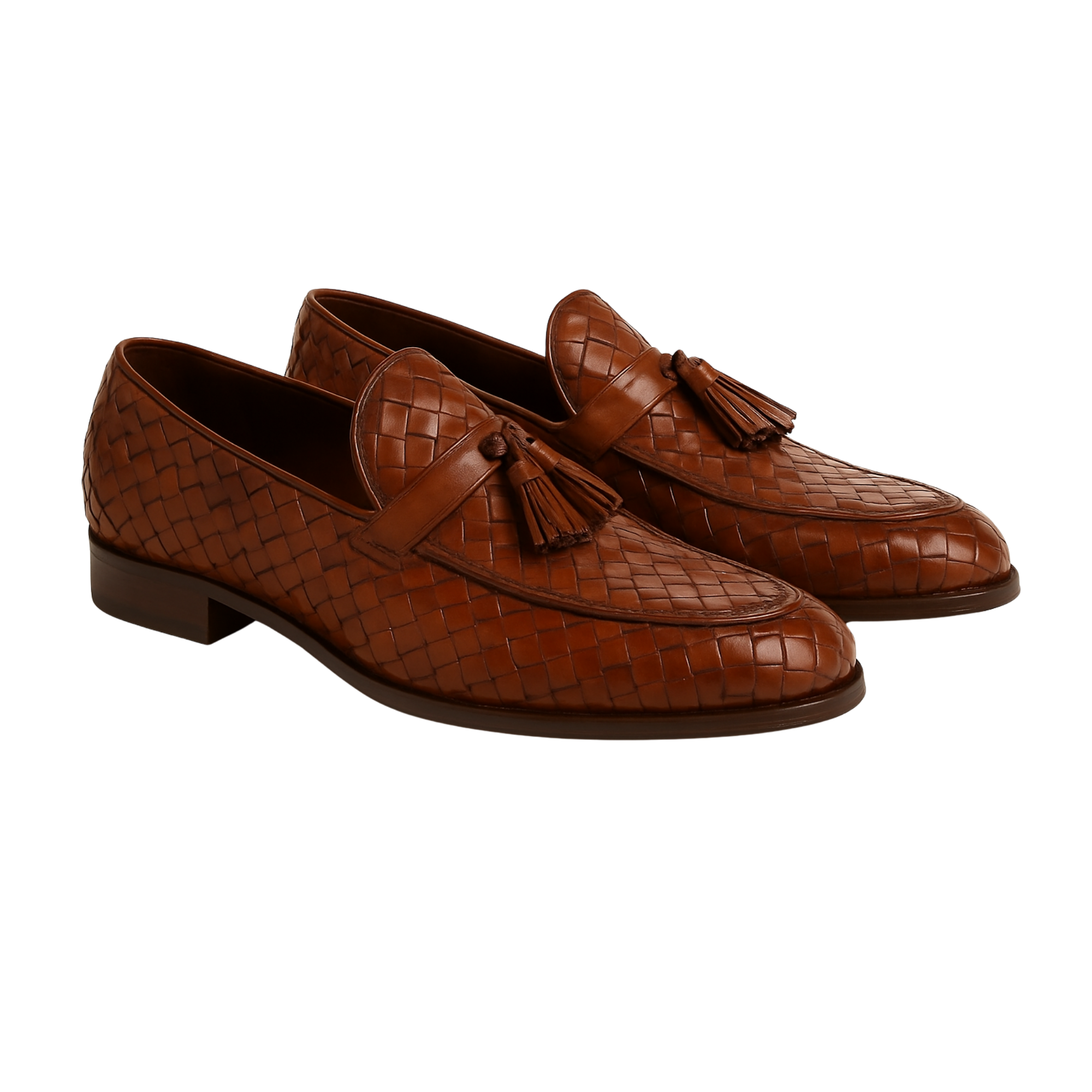 CHARLES TASSEL LOAFER | BROWN