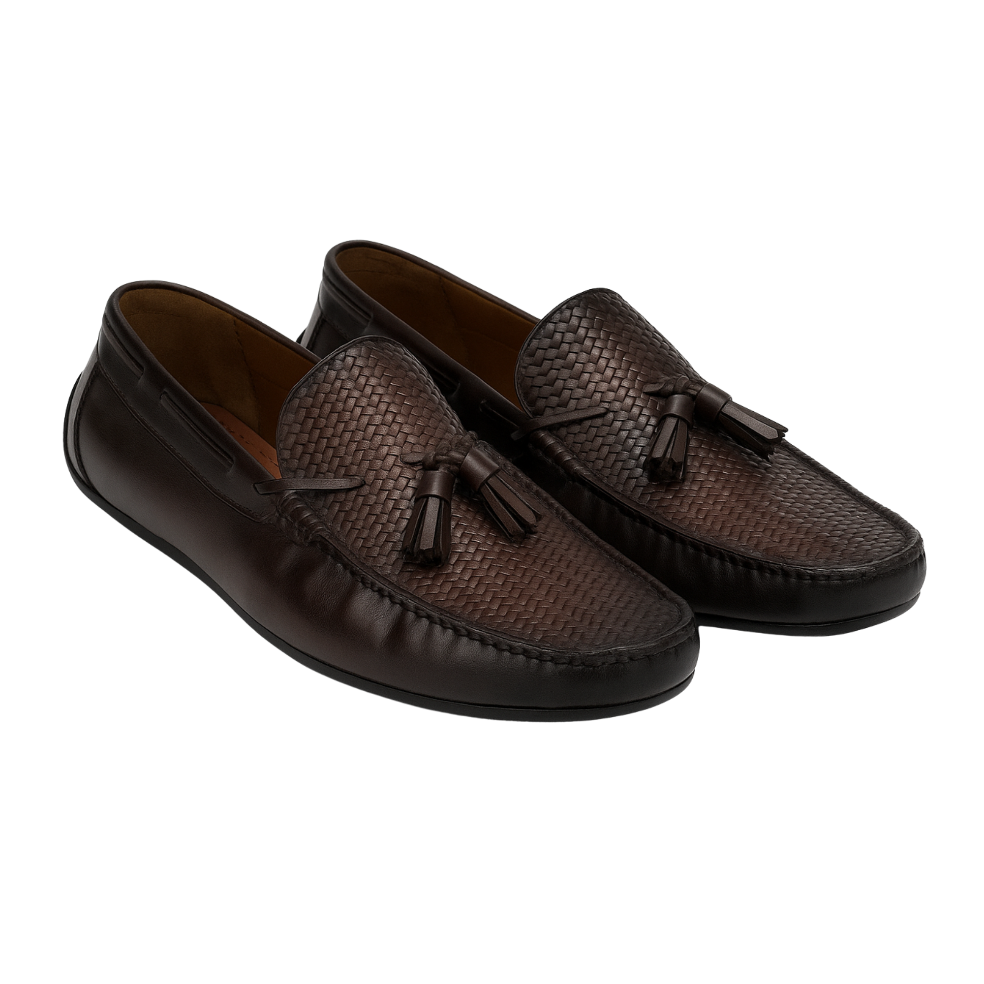 CHARLES TASSEL LOAFER | BROWN