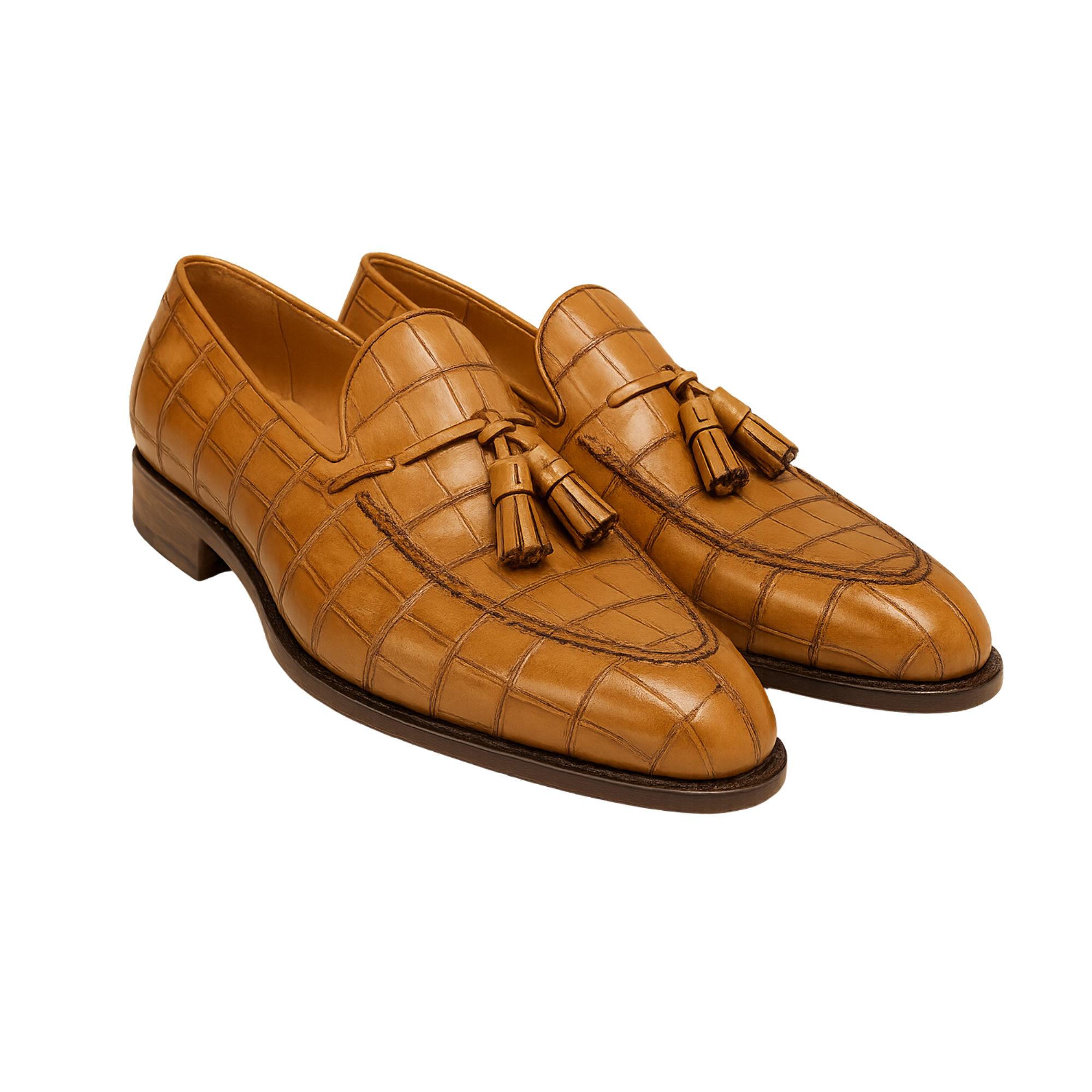 CHARLES TASSEL LOAFER | TAN