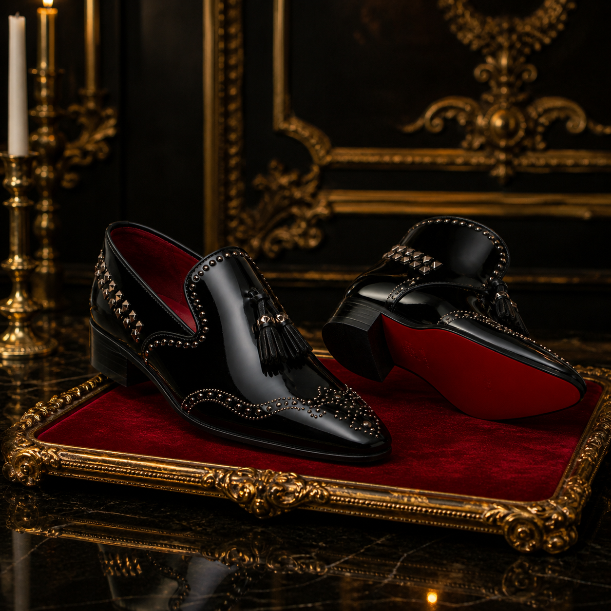 Black Sigil LOAFER | BLACK