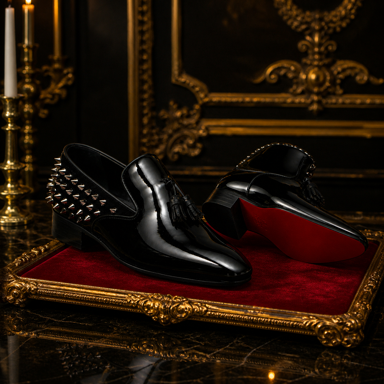 Midnight Apex LOAFER | BLACK