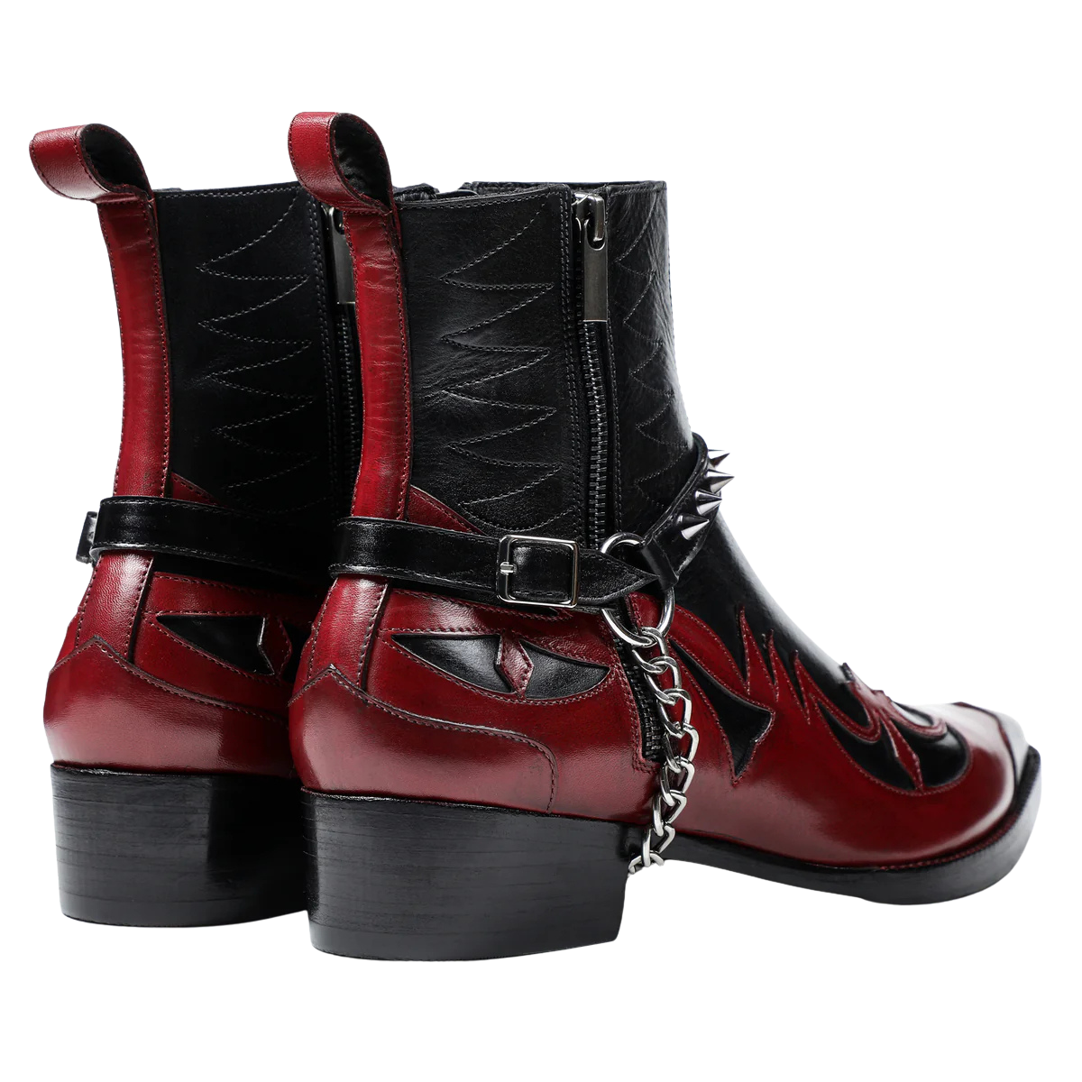THE DON'S BOOT | BLACK/RED