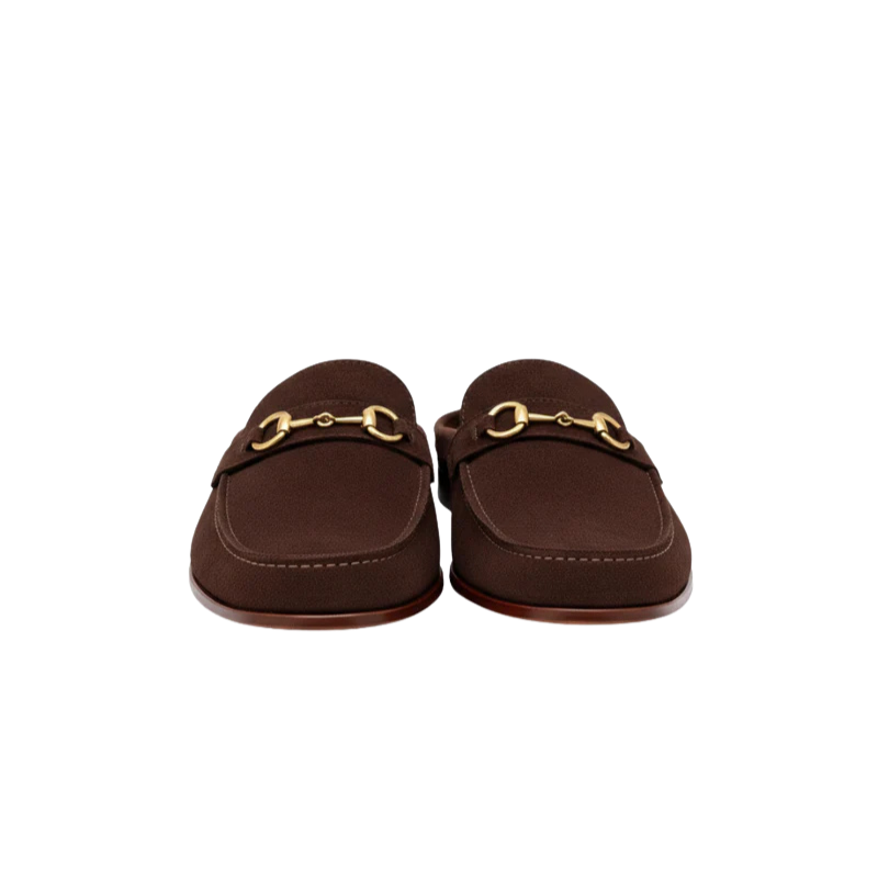 Reckless Baron Suede Mule | Brown