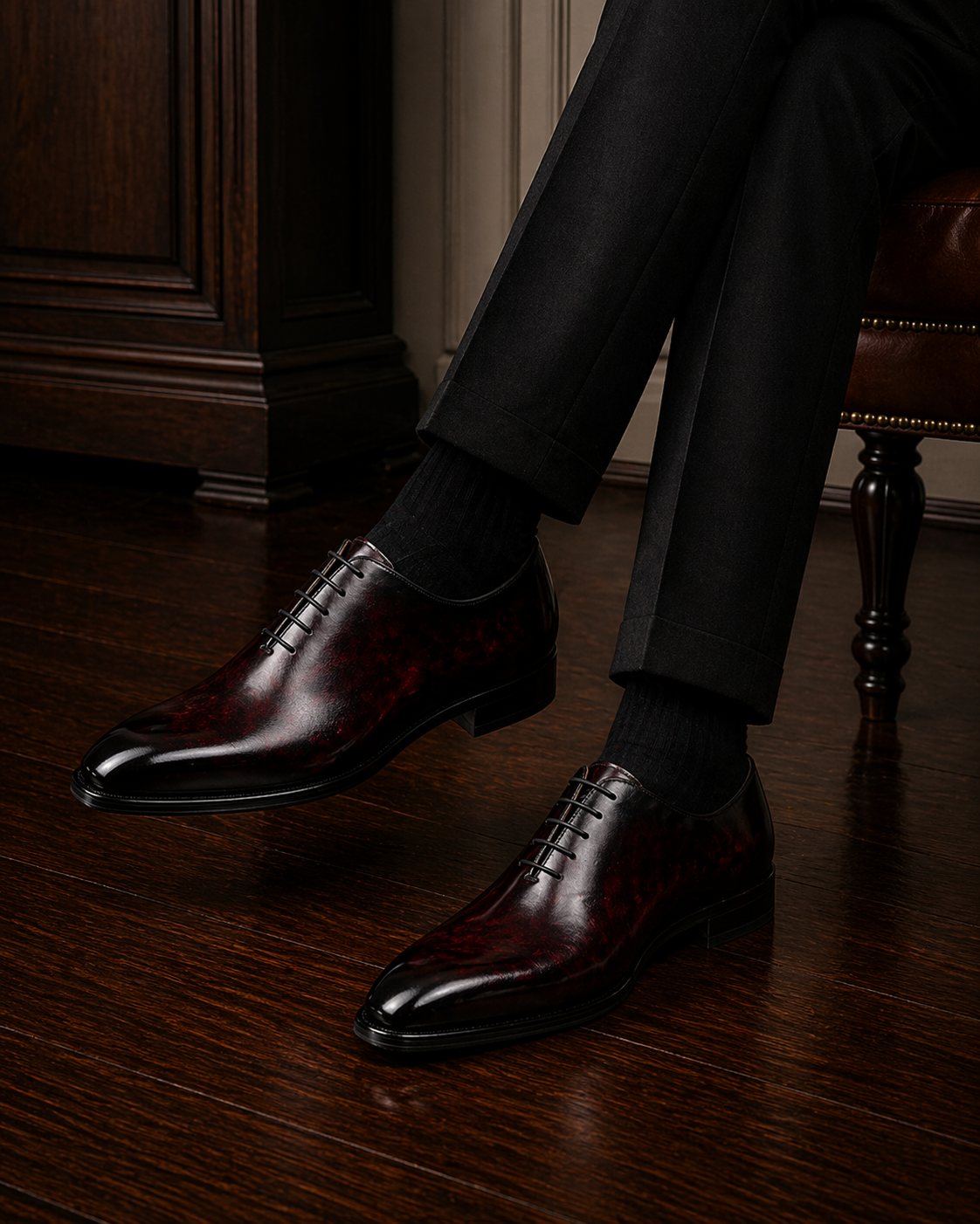 CAPO NERO LACEUP | RED