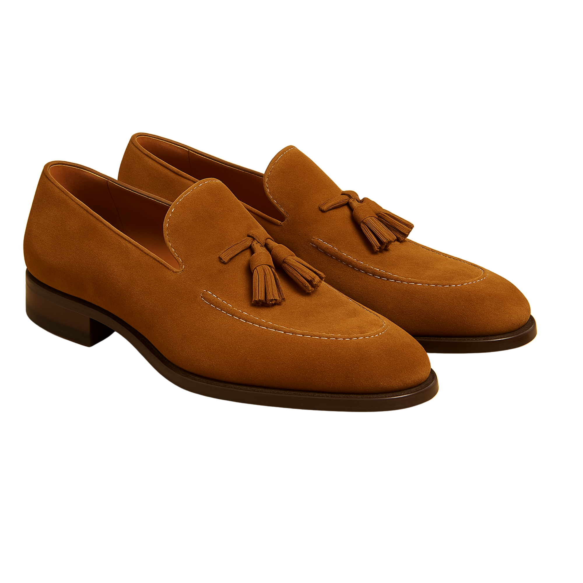 CHARLES LOAFER | SUEDE TAN