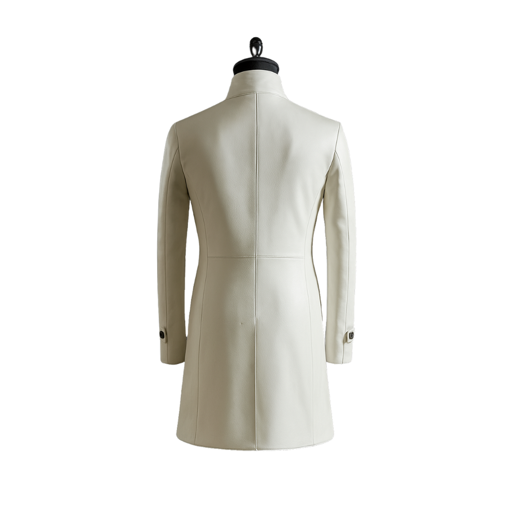 GODFATHER LONG COAT | WHITE