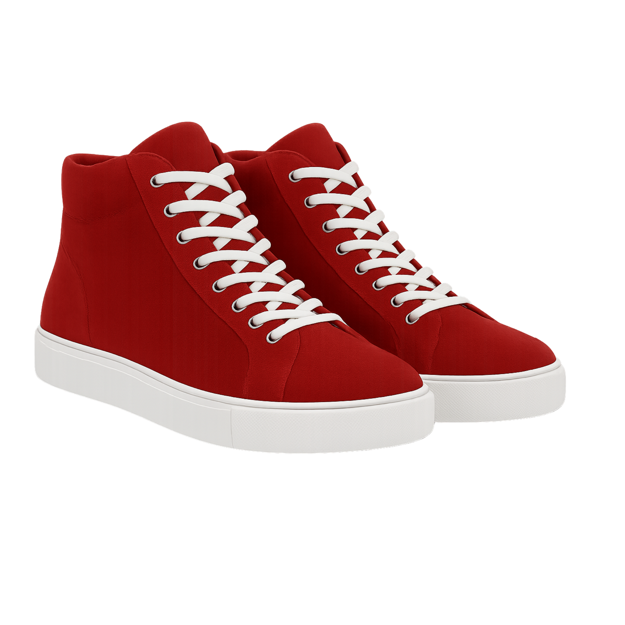 CAPO NERO HIGH SNEAKER | RED