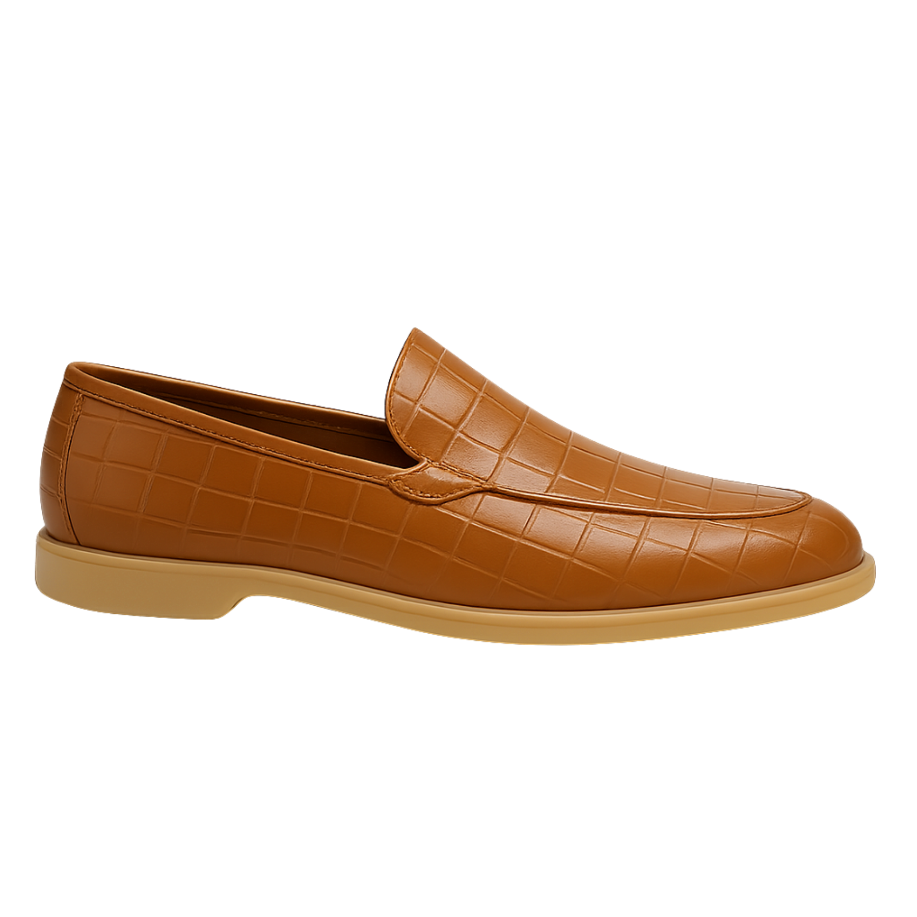 RAFAEL LOAFER | CROCO TAN