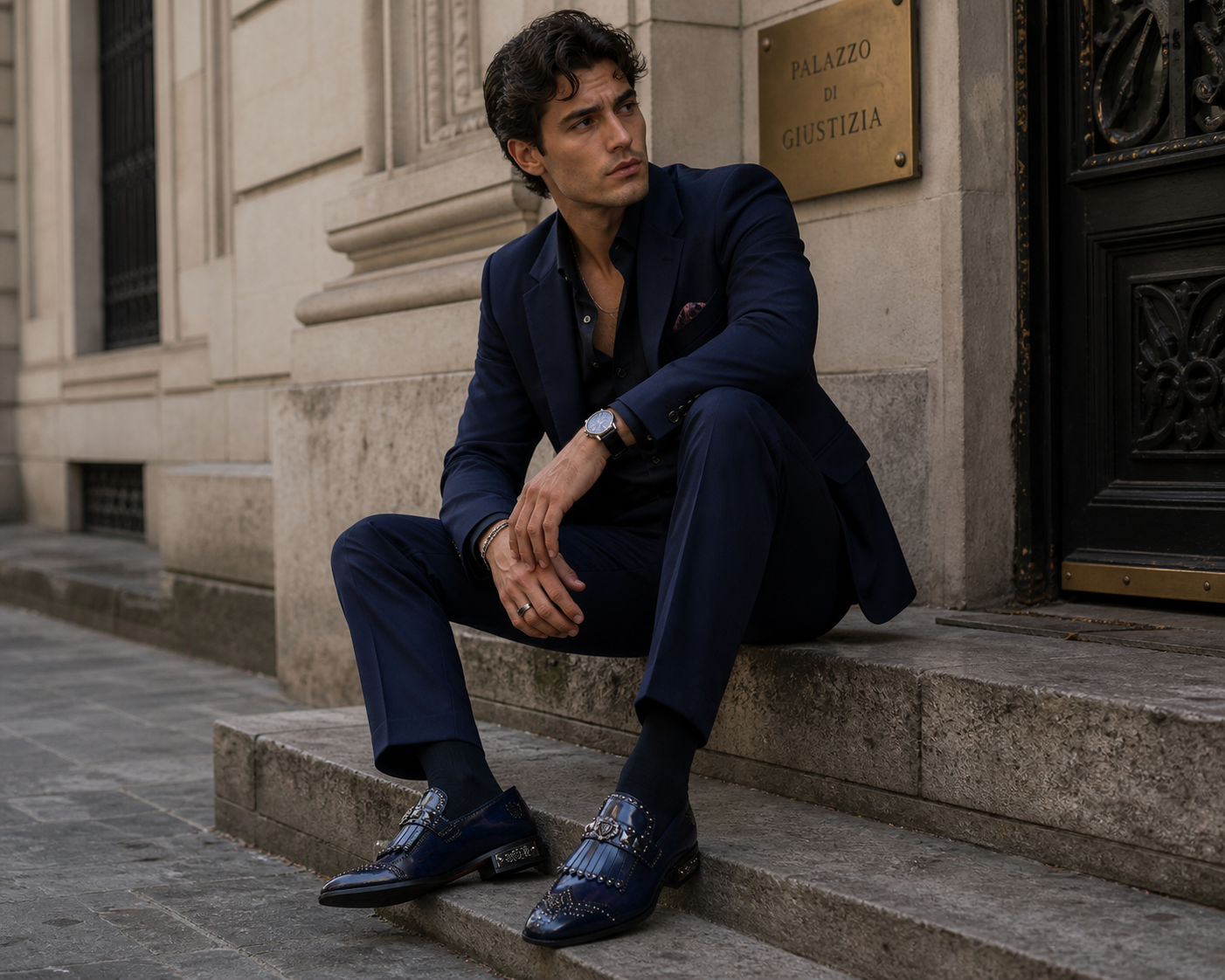 Prima Nocte LOAFER | BLUE