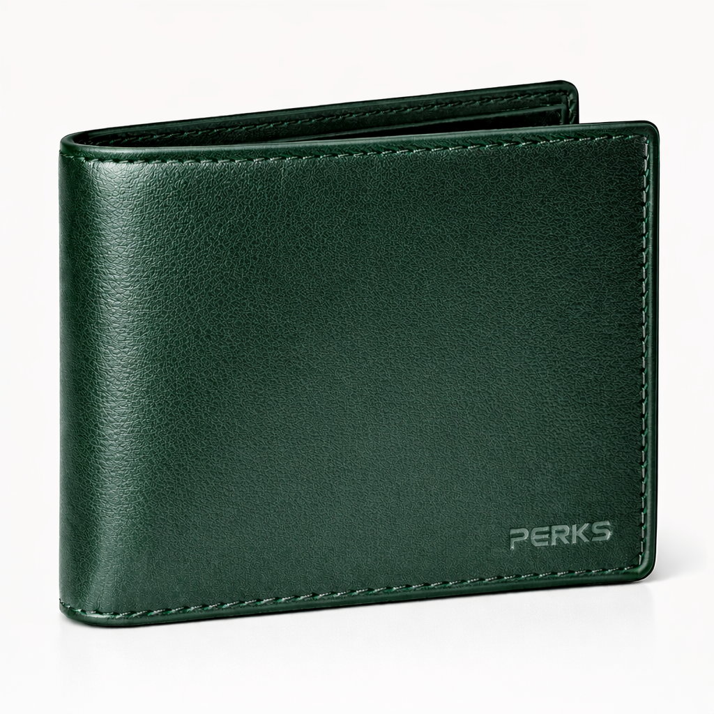 LEATHER WALLET | GREEN