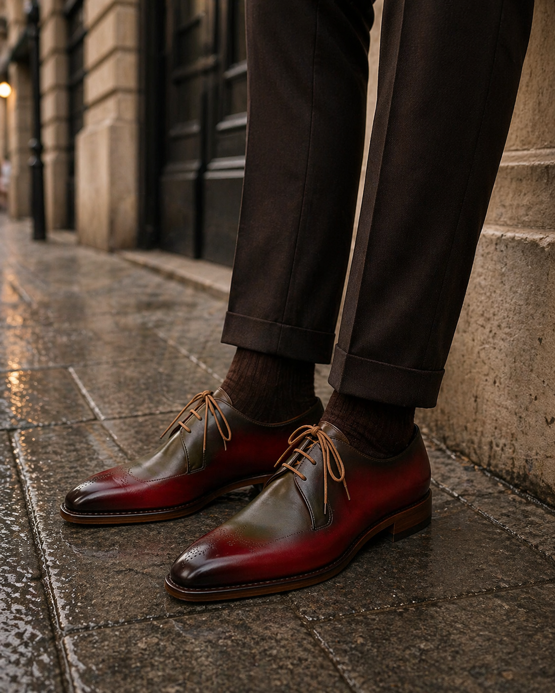 FRANKIE LACEUP | RED