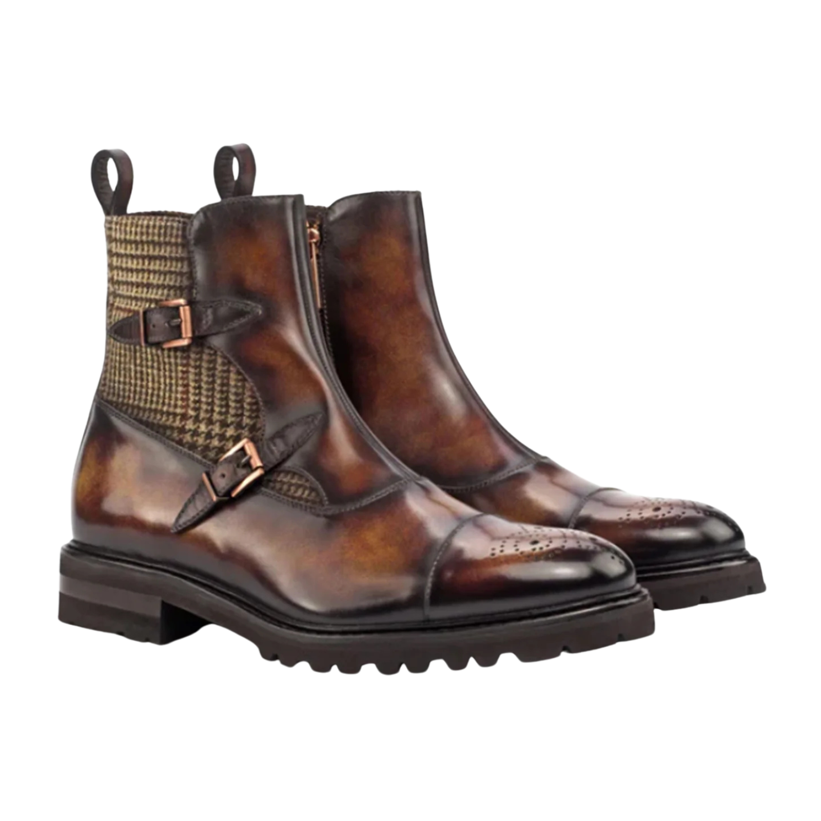 Roma Alta Boot | Brown