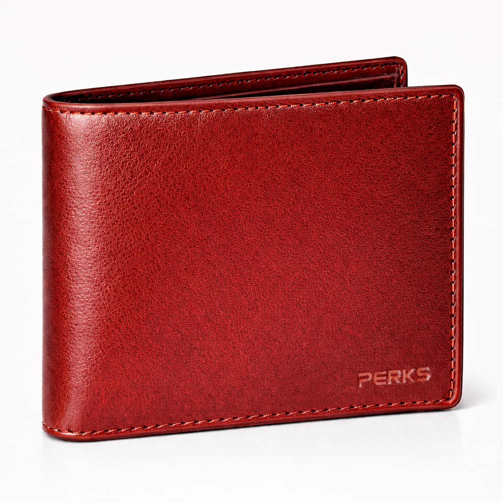 LEATHER WALLET | RED