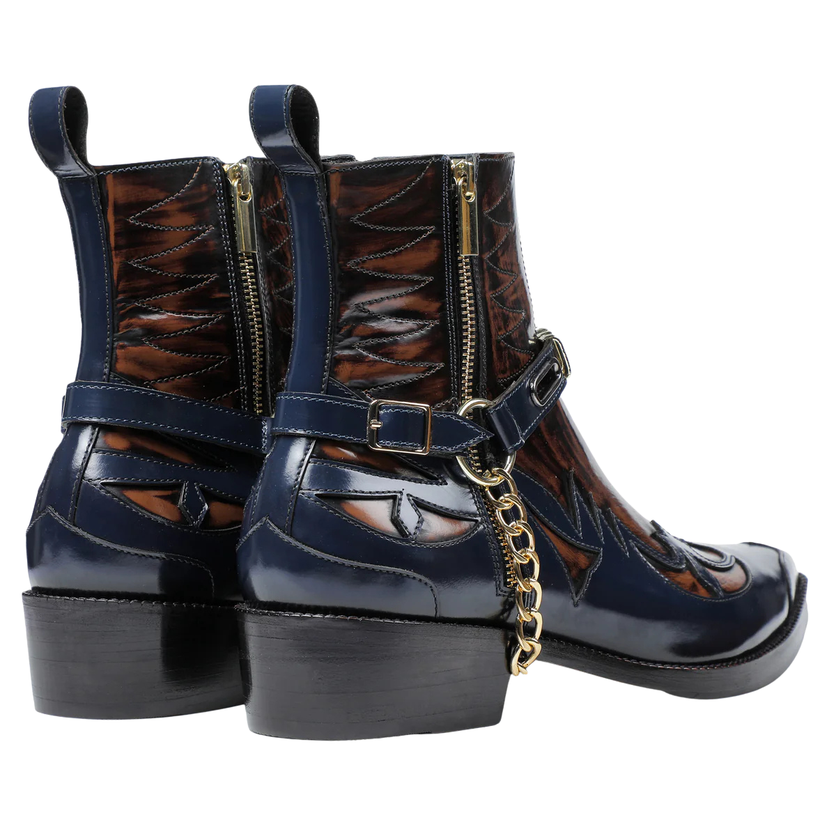 THE DON'S BOOT | BLUE/BROWN