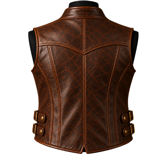 VITTORIAN VEST | BROWN