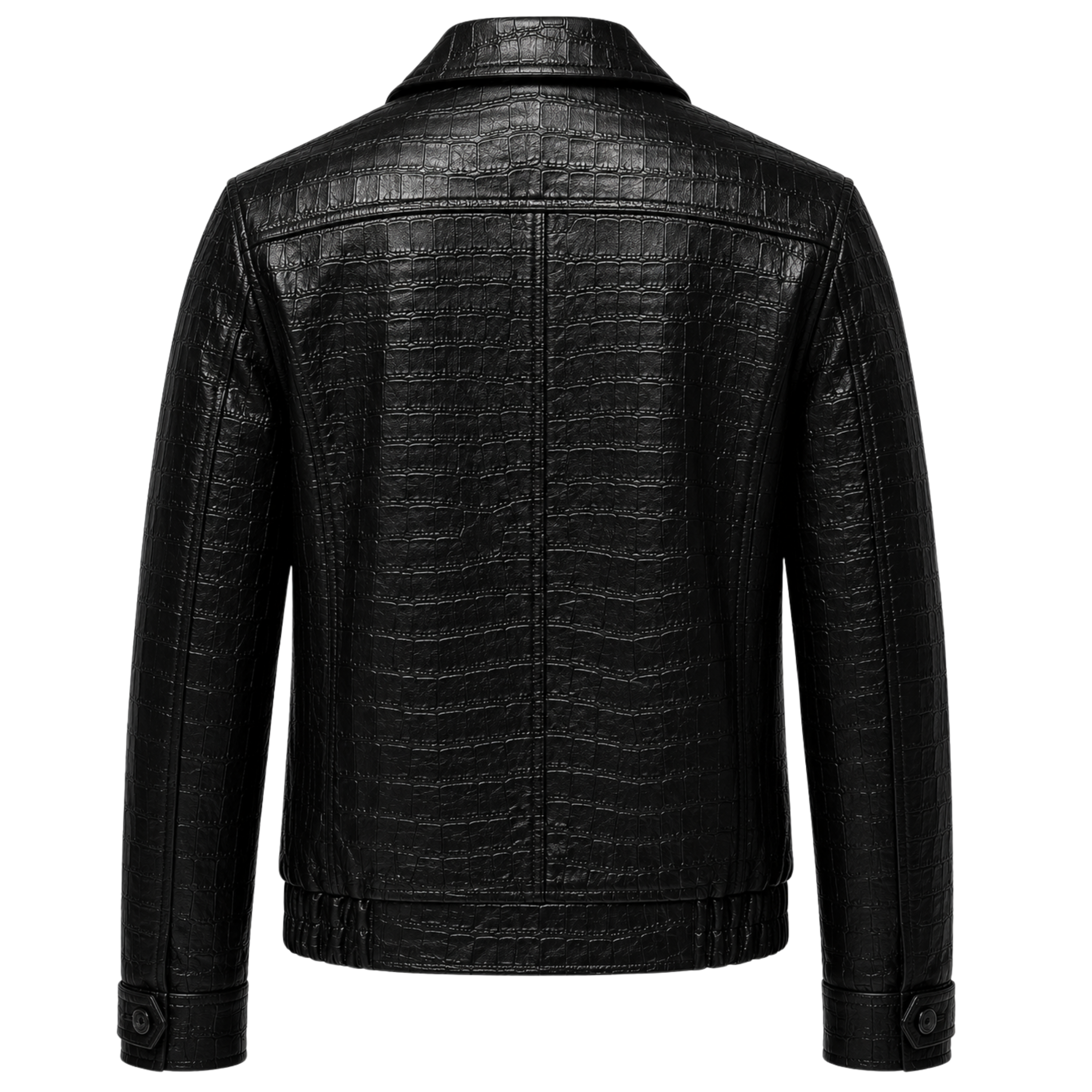 LEONARDO CROCO JACKET | BLACK