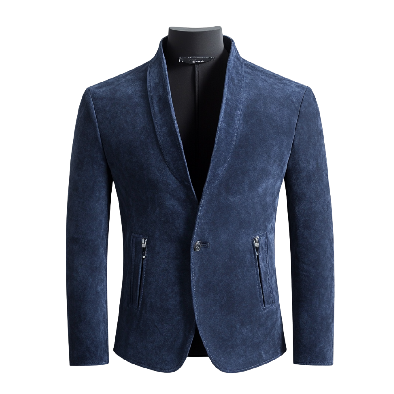 BALBOA SUEDE COAT | BLUE