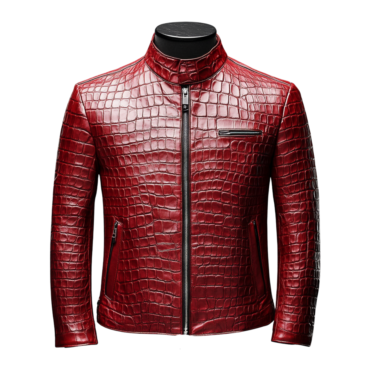 DEVIL CROCO JACKET | RED
