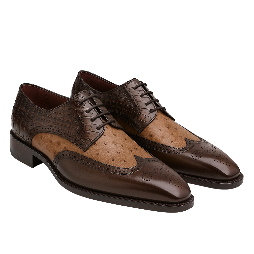 DIEGO LACEUP | BROWN