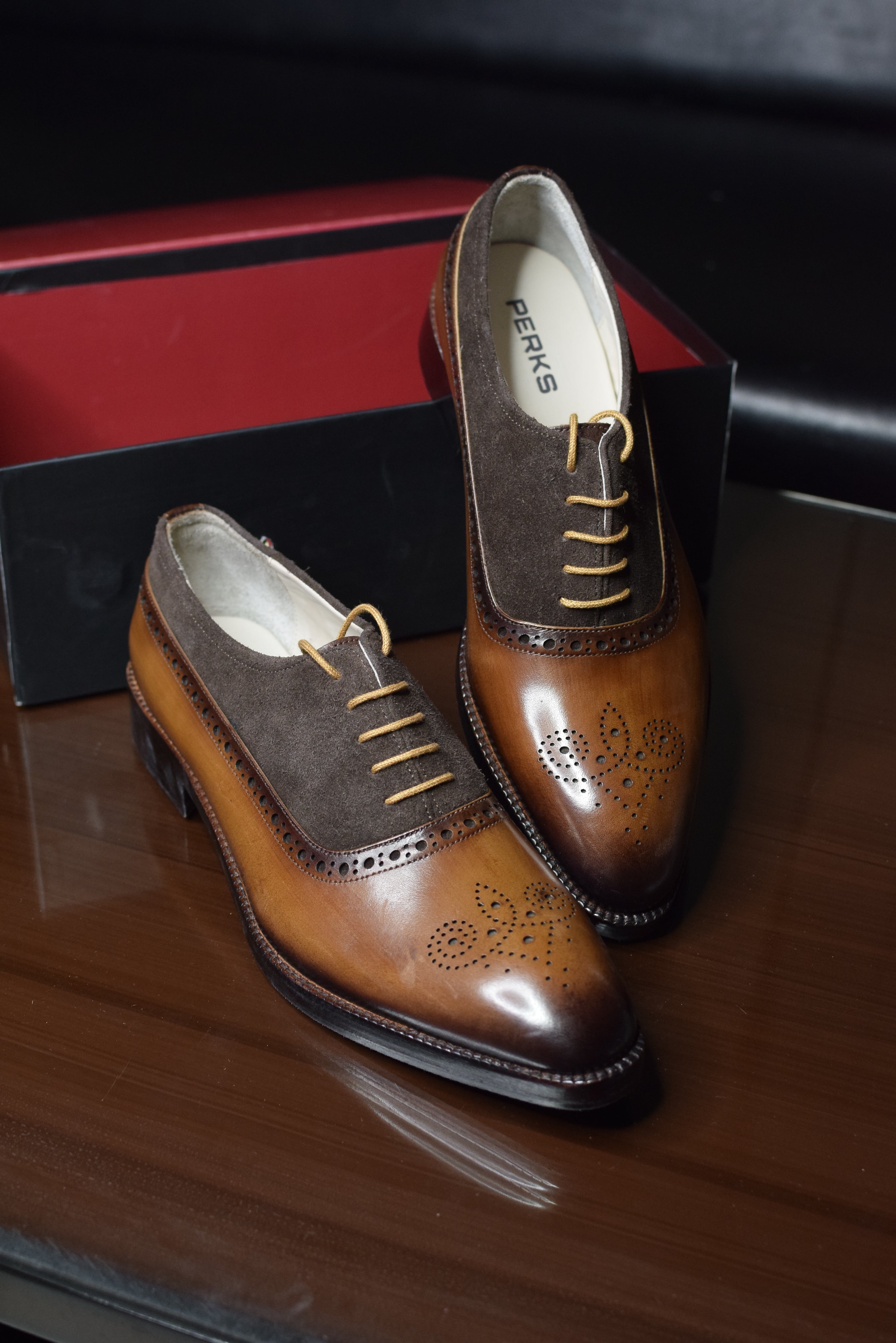 DON VITO SUEDE LACEUP | BROWN