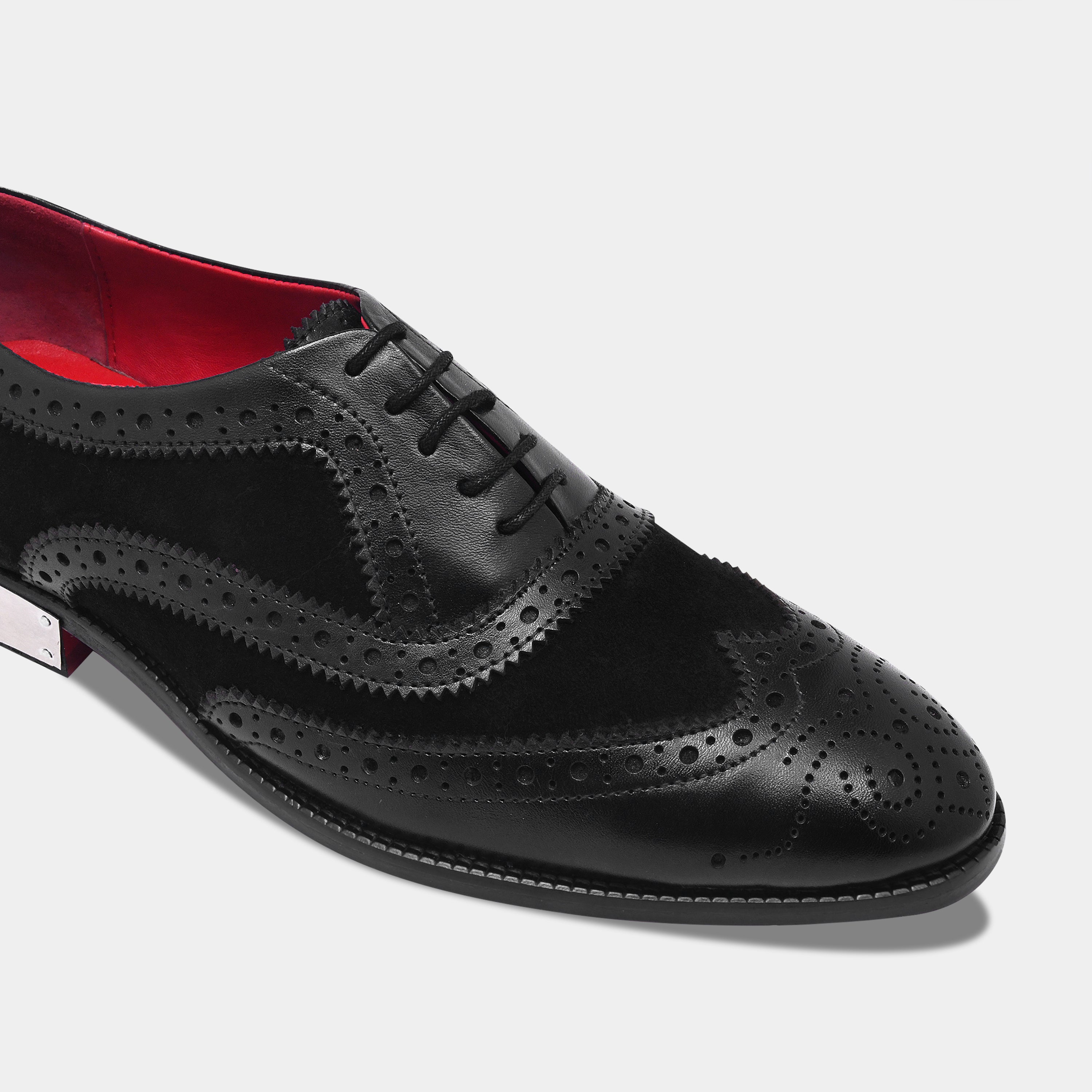 DEVIL LACEUP | BROGUE BLACK