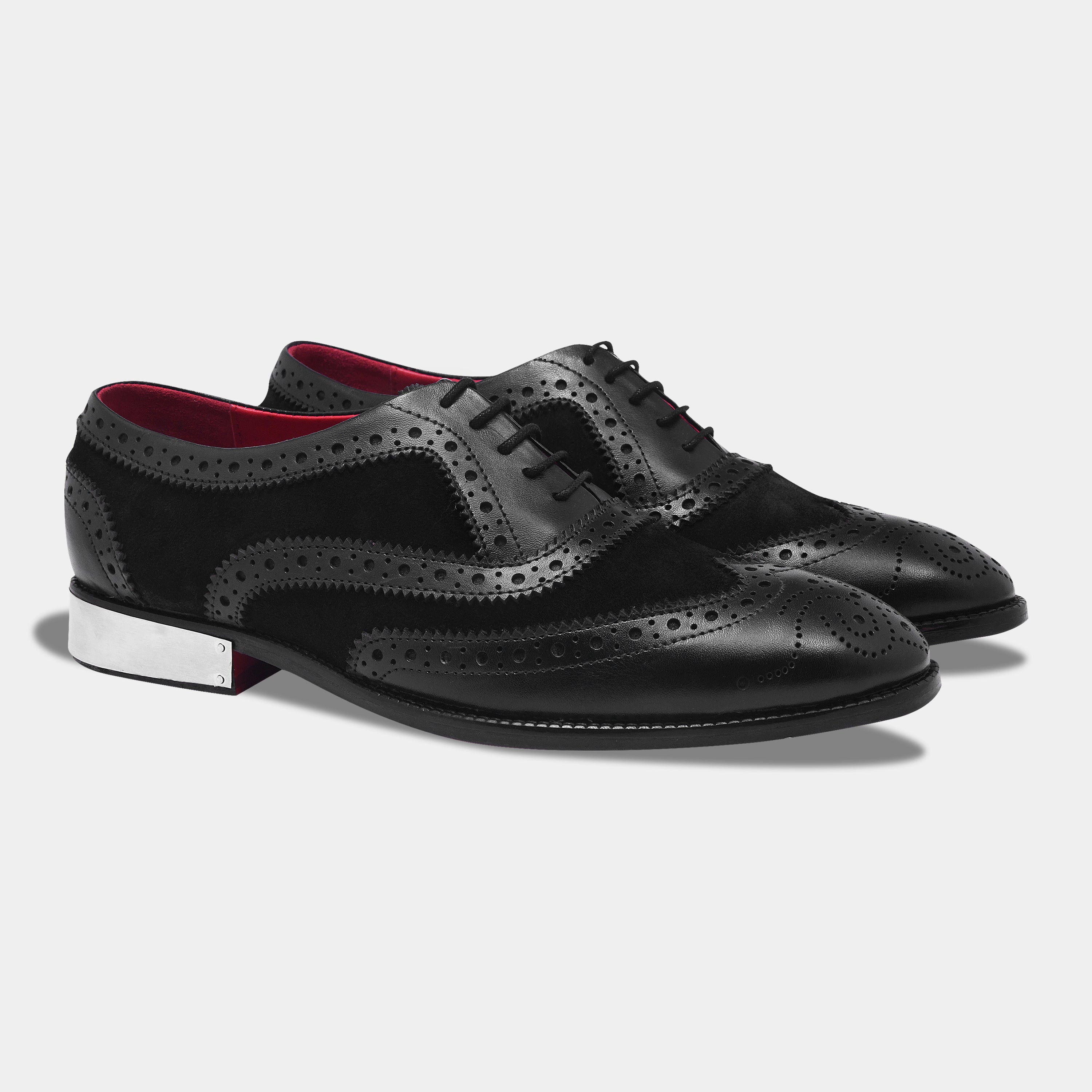 DEVIL LACEUP | BROGUE BLACK