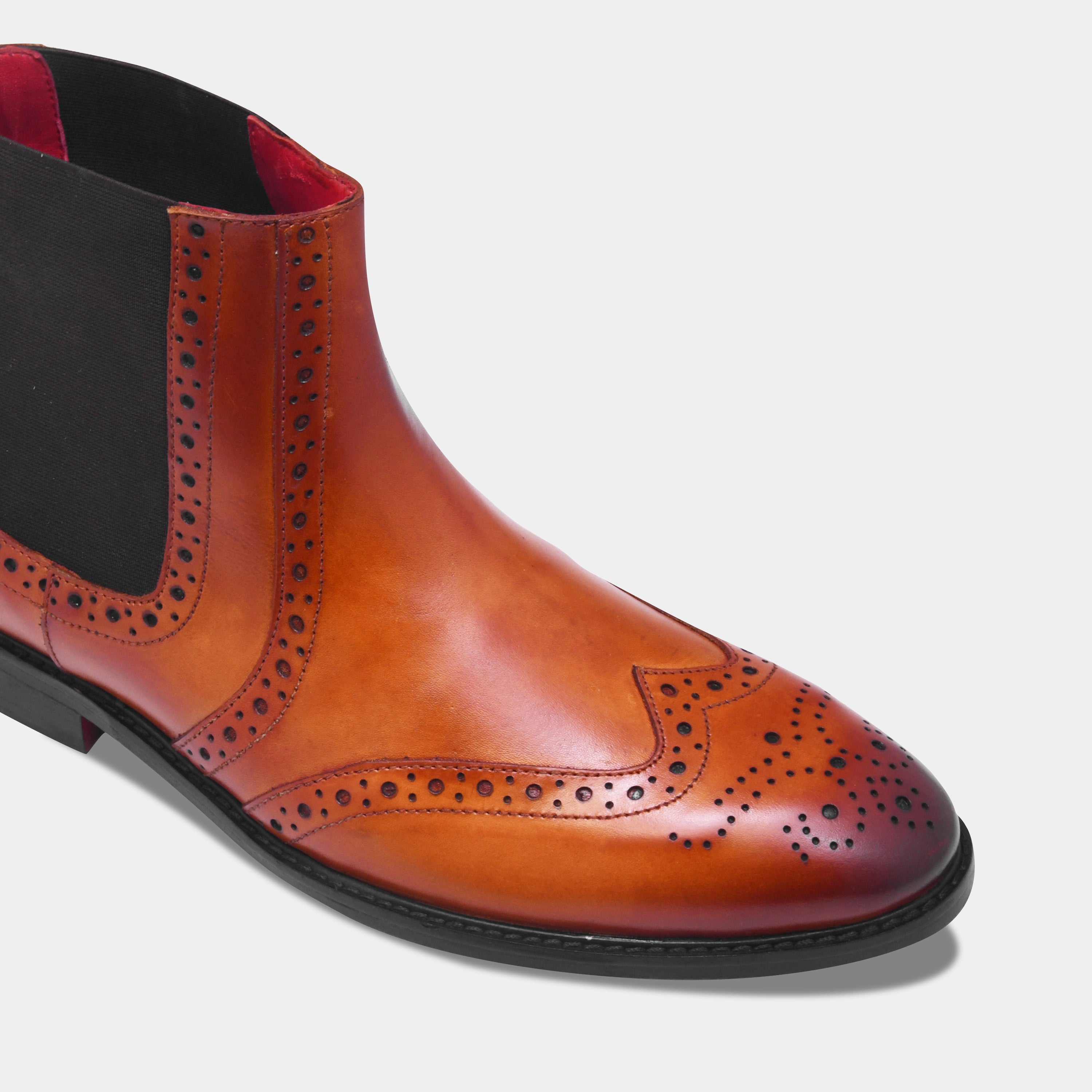 ARTHUR BOOT | BROGUE TAN