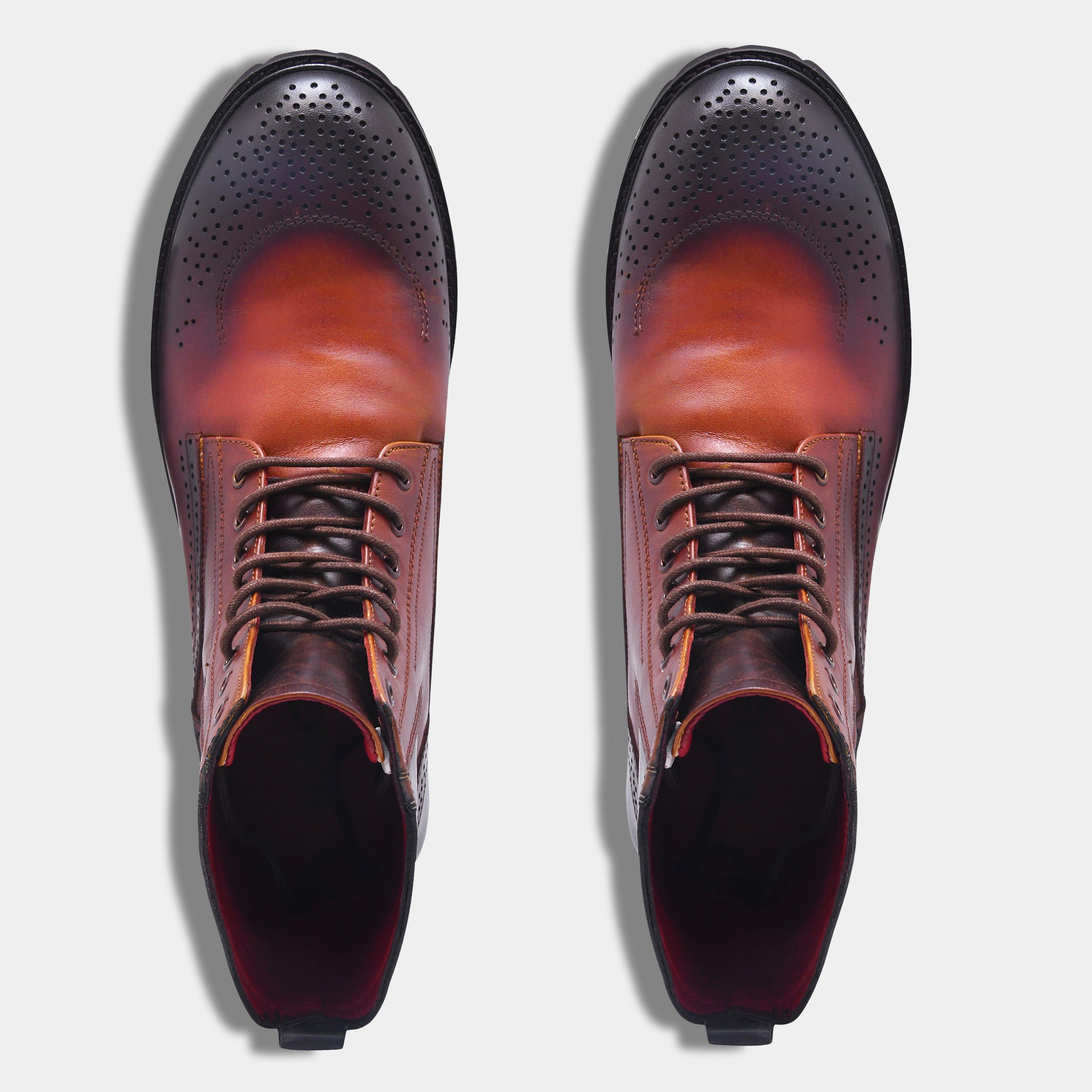 VINCENT BOOT | BROGUE BROWN