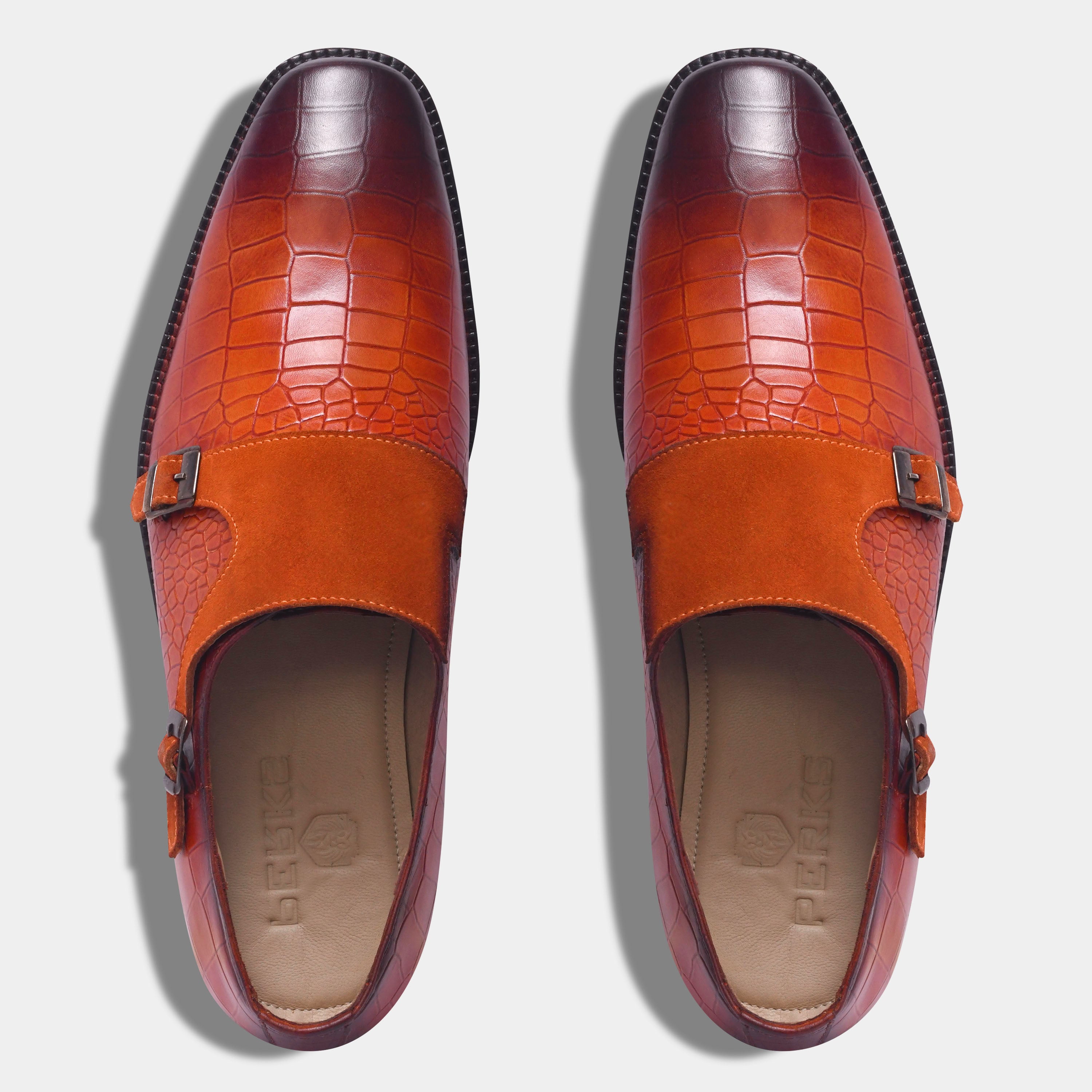 CORLEONE'S CROCO MONK | TAN