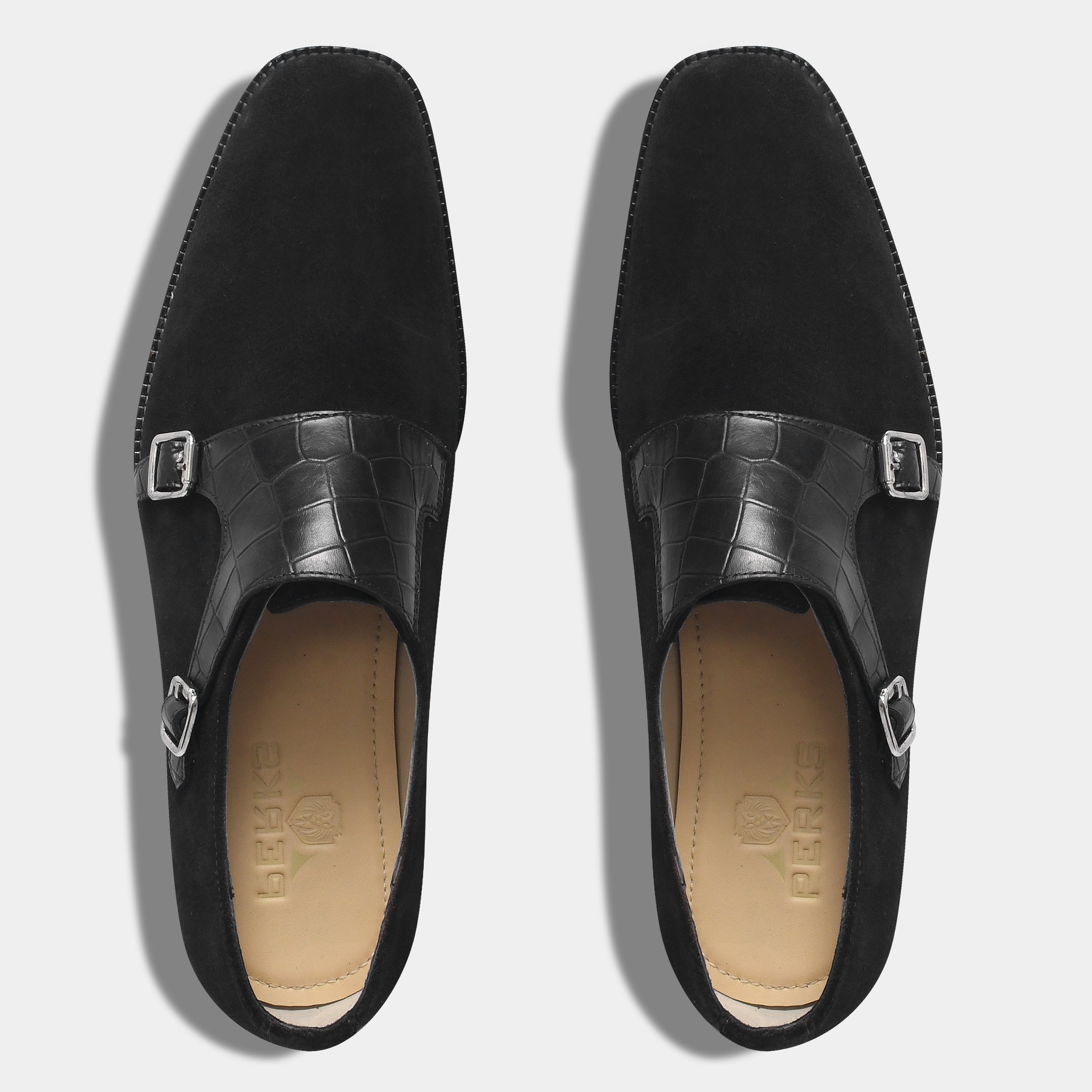 CORLEONE'S SUEDE MONK | BLACK