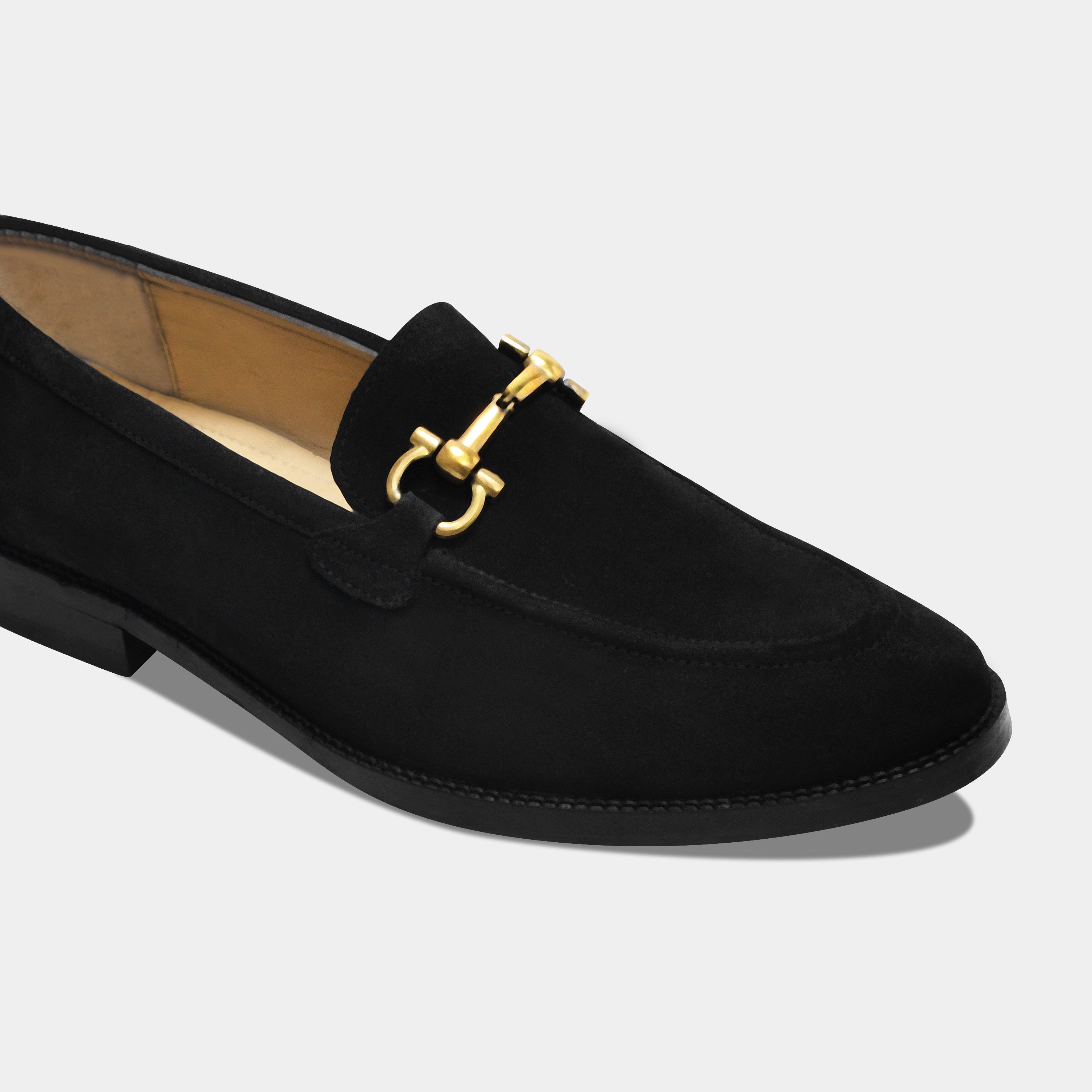 KLAUS SUEDE LOAFER | BLACK