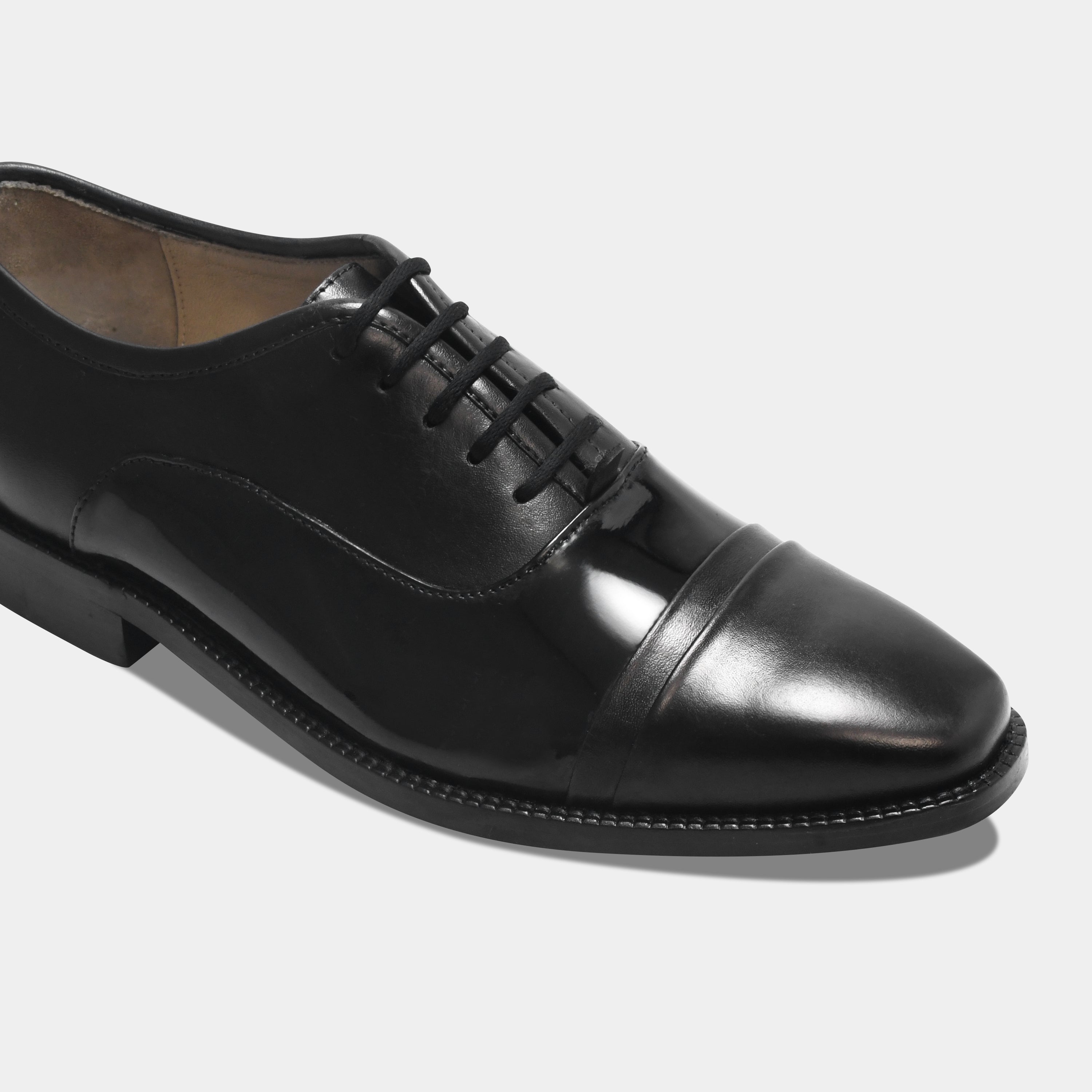 MONTANA PATENT LACEUP | BLACK